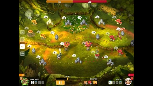 Игрок из топ 15 показывает как играть за трини на д14. Mushroom wars 2 смотреть онлайн
