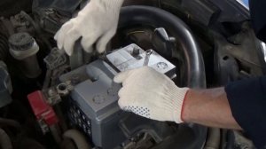 Замена АКБ на Nissan Qashqai