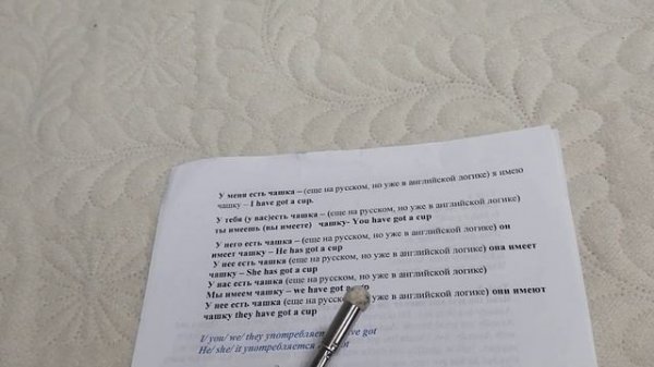 конструкция have got/has got, глагол to be(am,is,are)(1)