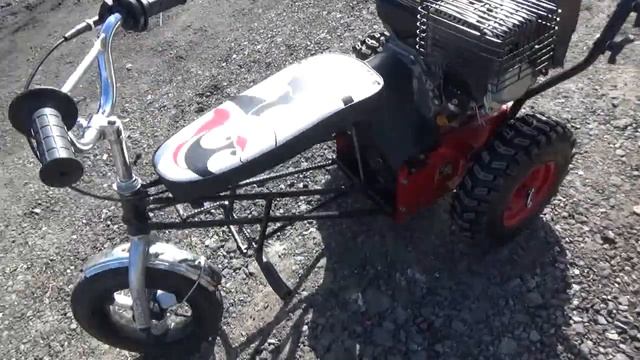 Трицикл из снегоуборщика.Проект готов.(Часть-3) смотреть онлайн