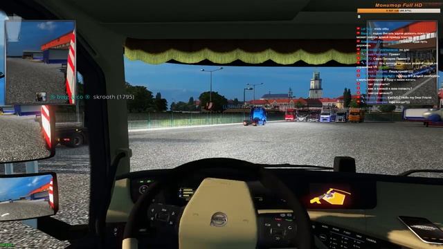 Стрим #144 по Euro Truck Simulator 2 Multiplayer (Volvo) смотреть онлайн