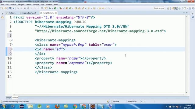 Hibernate Tutorial 04 | Explaining First Hibernate | With ORM Program | In Hindi смотреть онлайн
