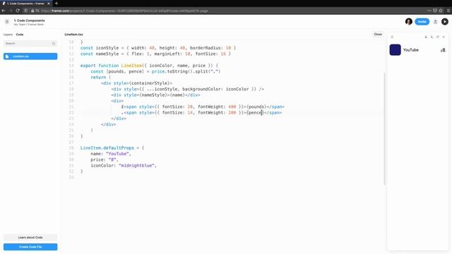 Code Components | Episode 1 - Coding in Framer смотреть онлайн