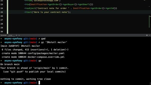 Symfony 6 Message Queue Tutorial Part 4 - Sending Mail with Mailer смотреть онлайн