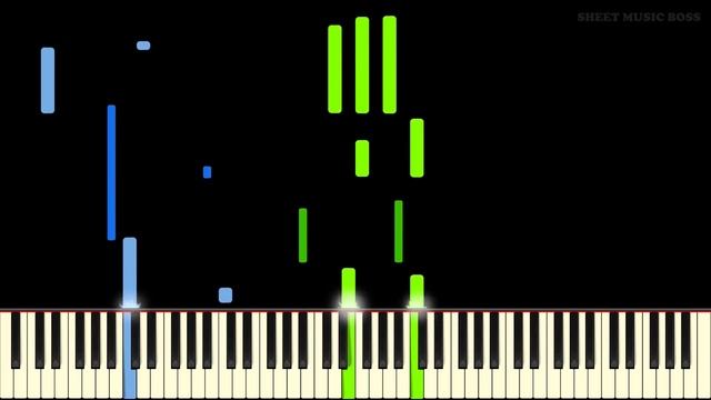 C418 - Stal (from Minecraft) - Piano Tutorial смотреть онлайн