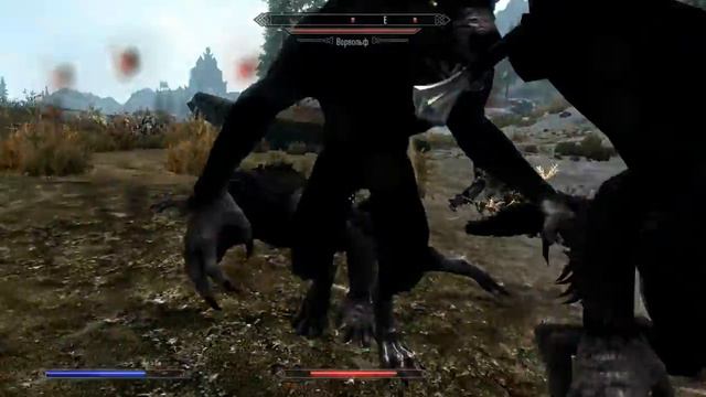 [Skyrim] 5 werewolves vs. Player by Felikssuper смотреть онлайн