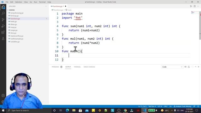 Golang Tutorials -12- Golang Function | How to create function in golang | Dr Vipin Classes смотреть онлайн