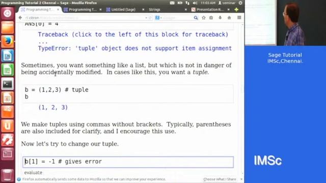 Sage Introductory Programming Tutorial 2 смотреть онлайн