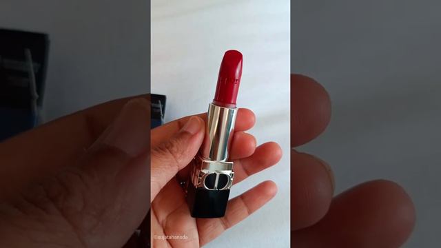 DIOR Lipstick Rouge DIOR Review #diorlipstick