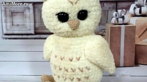 Амигуруми: схема Совёнок Пик. Игрушки вязаные крючком.