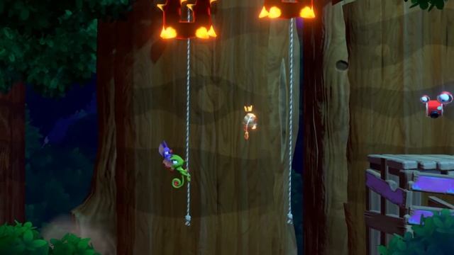 Yooka Laylee Chapters 4-5-6+Водяной Уровень смотреть онлайн