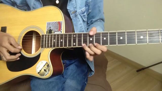 Oasis "Don't Look Back In Anger" Guitar Instrumental Acoustic Cover on Backing Track смотреть онлайн