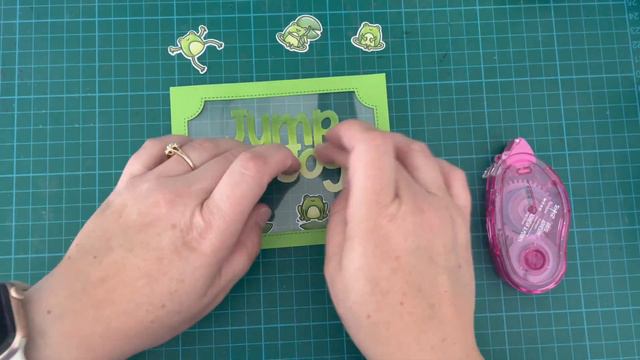 A fun and colorful shaker card featuring Heffy Doodle products смотреть онлайн