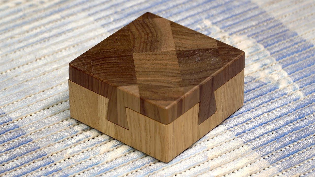 Шкатулка с секретом
The Impossible Dove Tail End Grain Box смотреть онлайн