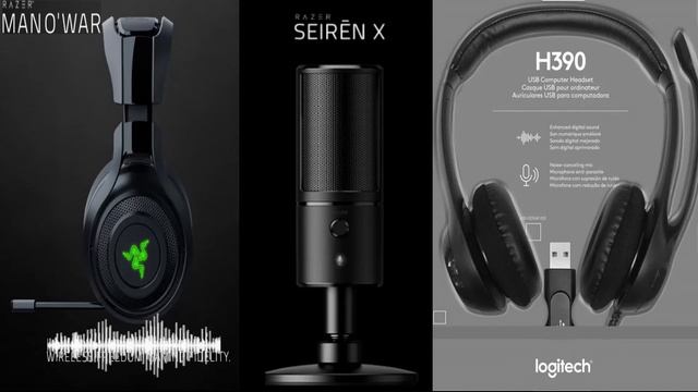 Razer Seiren X Sound Test Compared With Other Microphones смотреть онлайн