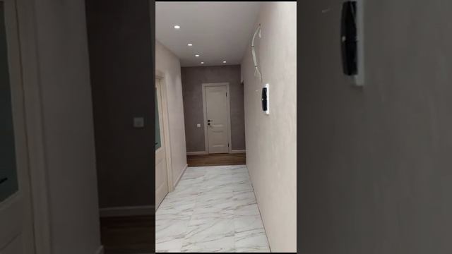 Отделка прихожей и коридора в составе комплексной отделки 3 х комнатной квартиры по ул. Малышковска смотреть онлайн