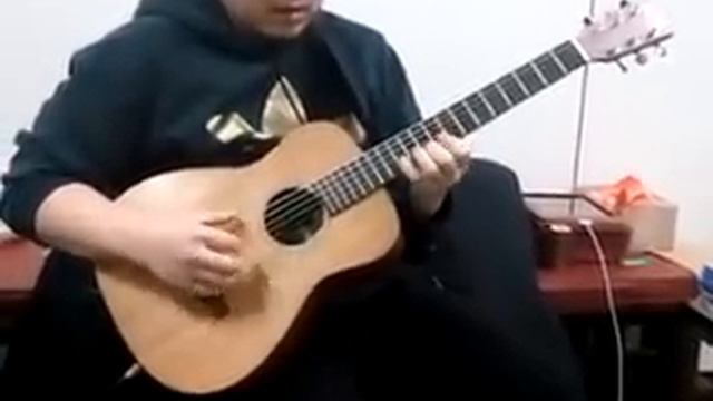 Little Martin nylon string Chick corea spain Intro смотреть онлайн