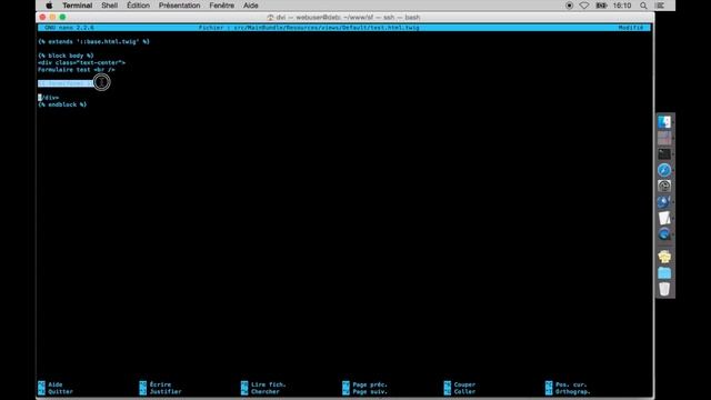 Tutoriel 9 Les Formulaires sans entité sur Symfony 3 смотреть онлайн