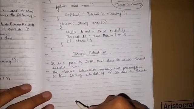 Thread Scheduler in Java смотреть онлайн