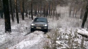 Isuzu Bighorn, Lexus LX 470 Winter Off-Road