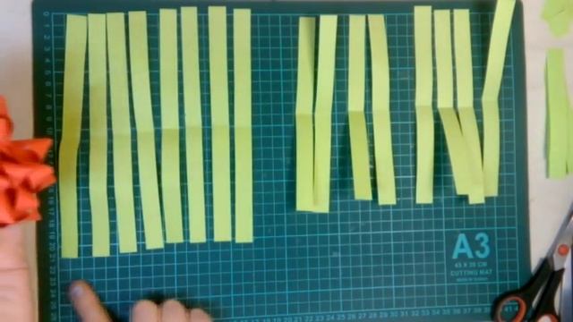 Подарочный БАНТ из БУМАГИ. Как сделать подарочный  БАНТ ИЗ  БУМАГИ  (офисной, цветной)
