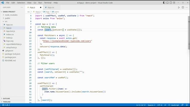 React Autocomplete Search with PHP Mysql смотреть онлайн
