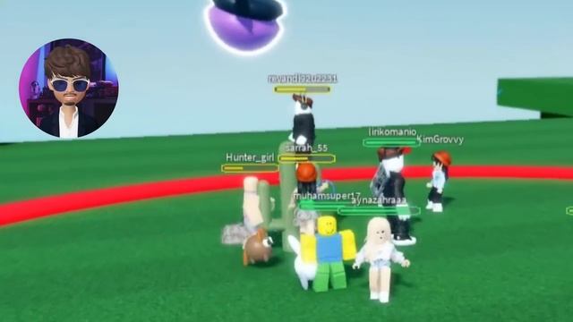 Last to leave the circle wins? #roblox смотреть онлайн