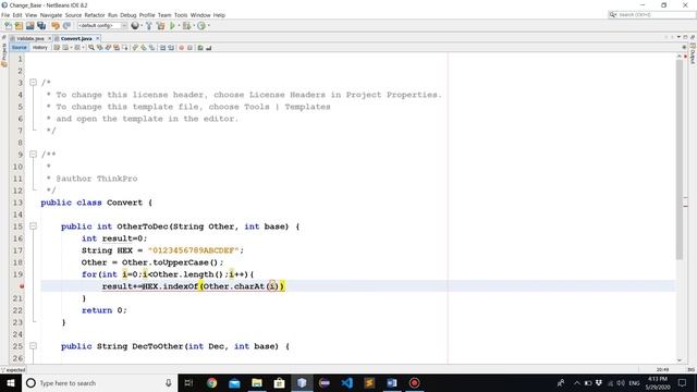 Change base number system (16, 10, 2) program. J1.S.P0011 смотреть онлайн