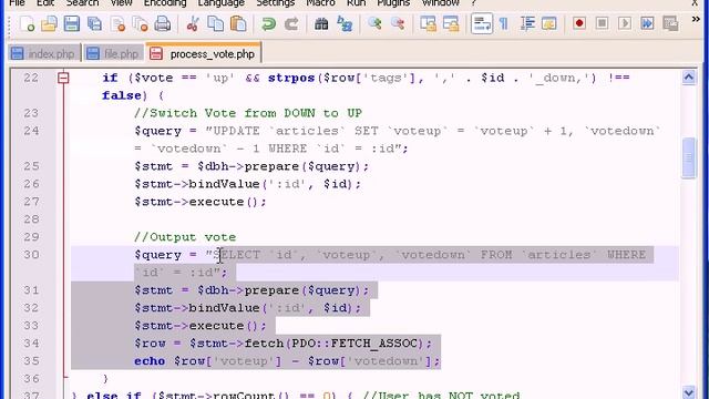Voting System with PHP / MySQL (Part 6 of 9) смотреть онлайн