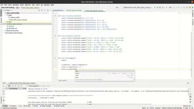 Unit Testing in Python 3 with pytest, part 8, fixture capsys смотреть онлайн