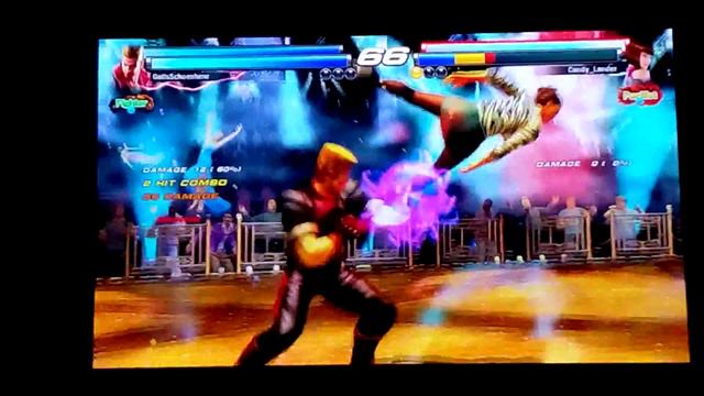 Tekken Tag Tournament 2 - GattsSchoenherrr (Paul/Gan) vs Candy_Lander (Anna/Michelle) смотреть онлайн