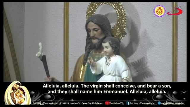 Our Lady of Sorrows Parish | December 17, 2022 530PM | Fourth Sunday of Advent смотреть онлайн