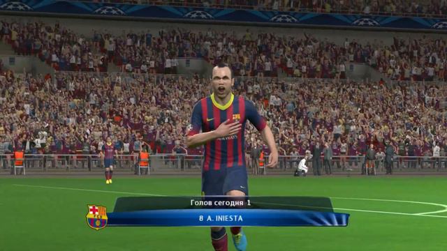 первый взгляд Pro Evolution Soccer 2014 смотреть онлайн