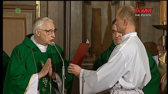 Msza św. w Bazylice Archikatedralnej w Warszawie intencji Ofiar Katastrofy Smoleńskiej смотреть онлайн