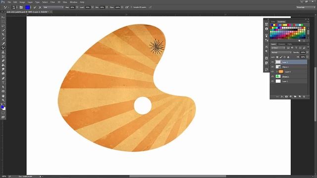 How to Use the Mixer Brush Tool in Photoshop смотреть онлайн