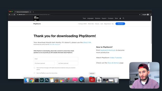 Odc. 1 | Instalacja środowiska programistycznego (IDE) PhpStorm смотреть онлайн