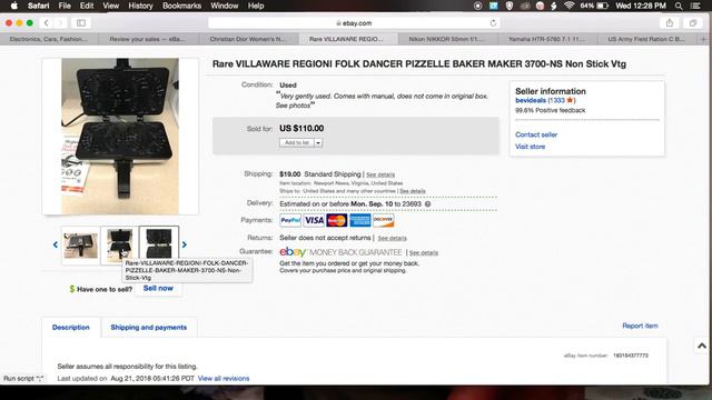 $7000 Sold on Ebay in August 2018 + 5 items I Sold for Over $100 смотреть онлайн