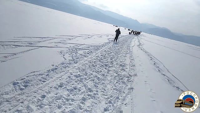 Ледовый переход через Байкал 03.03.2018 смотреть онлайн