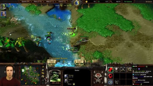This man is yoinking items and creep jacking - WC3 - Grubby смотреть онлайн