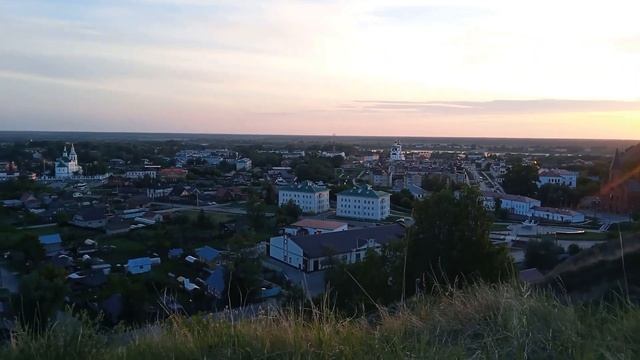 Панин бугор. Панорама Нижнего посада Тобольска. 03.07.23 смотреть онлайн