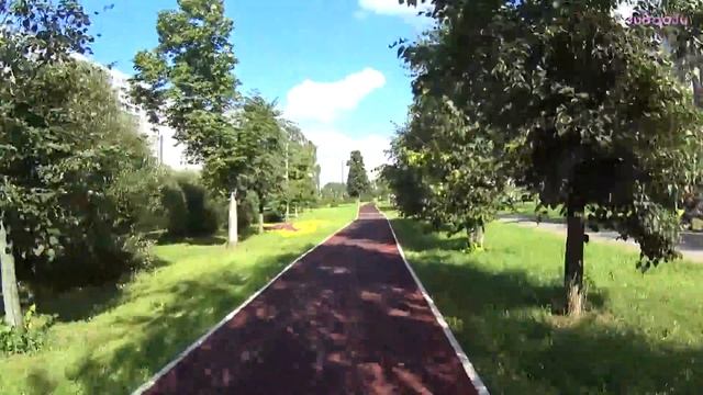 Самая короткая велодорожка в Москве 290 метров Крылатское на велосипеде Покемоны смотреть онлайн
