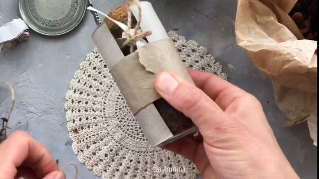 Подарок своими руками. Баночка с чаем. Zerowaste DIY смотреть онлайн