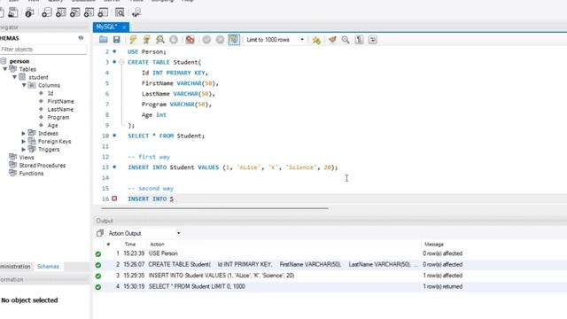 How to Insert data into a Table in SQL смотреть онлайн