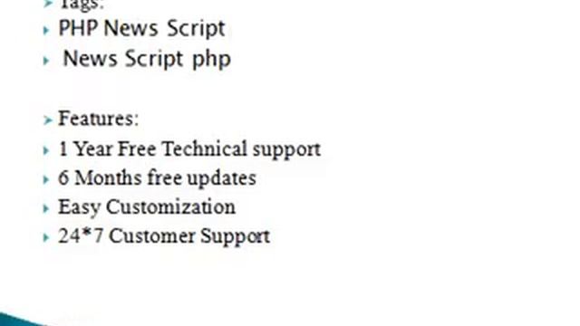 PHP News Script, News Script php смотреть онлайн