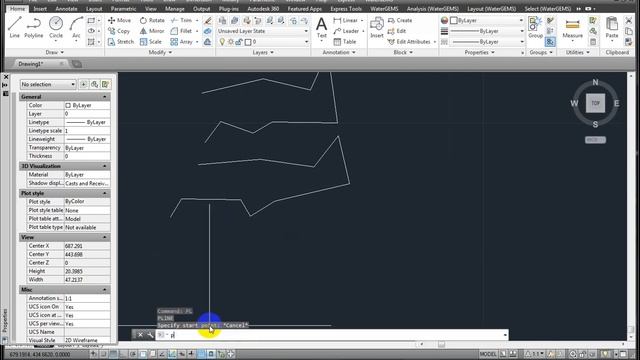 امر Polyline في الاوتوكاد | تعلم و احتراف اوامر الاوتوكاد AutoCad смотреть онлайн
