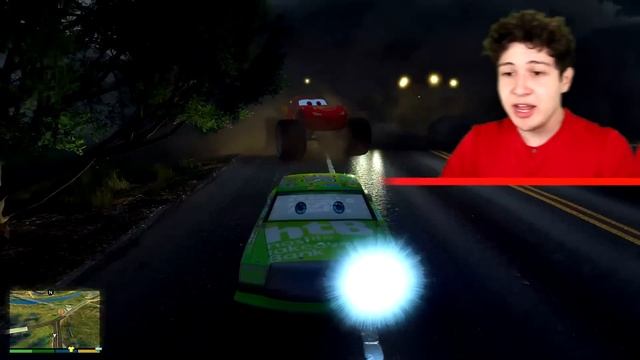 ENCONTRÉ Al RAYO MCQUEEN.EXE En GTA 5... ?⚠️ (Mods)