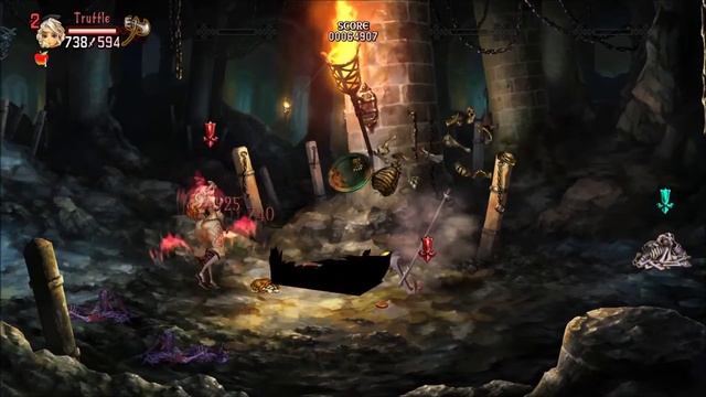 Dragon's Crown Pro - Amazon's gameplay смотреть онлайн