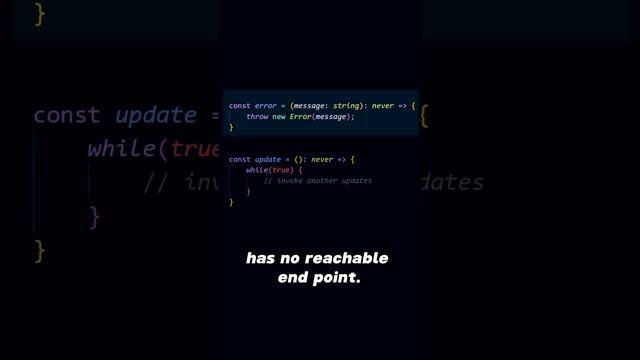 TypeScript never type #programming #engineering #javascript #tutorial #typescript смотреть онлайн