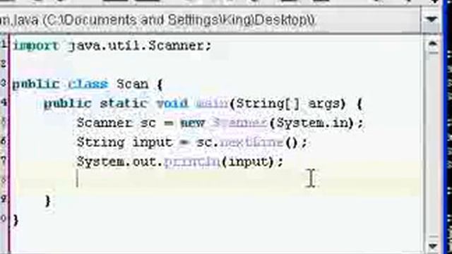 JAVA Programming Tutorial Scanner Parsing смотреть онлайн