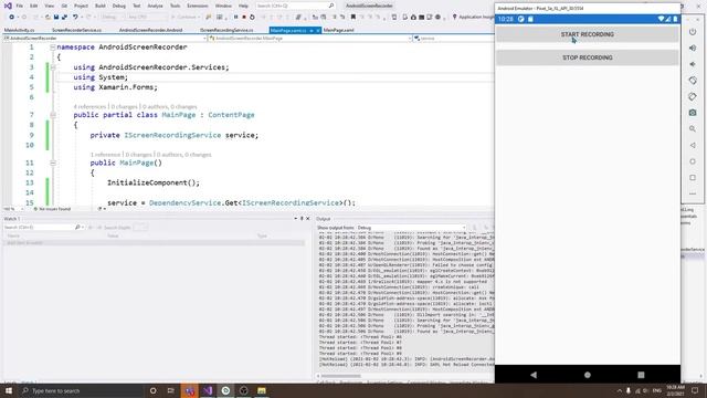 Grabar la pantalla de tu Android con Xamarin Forms смотреть онлайн